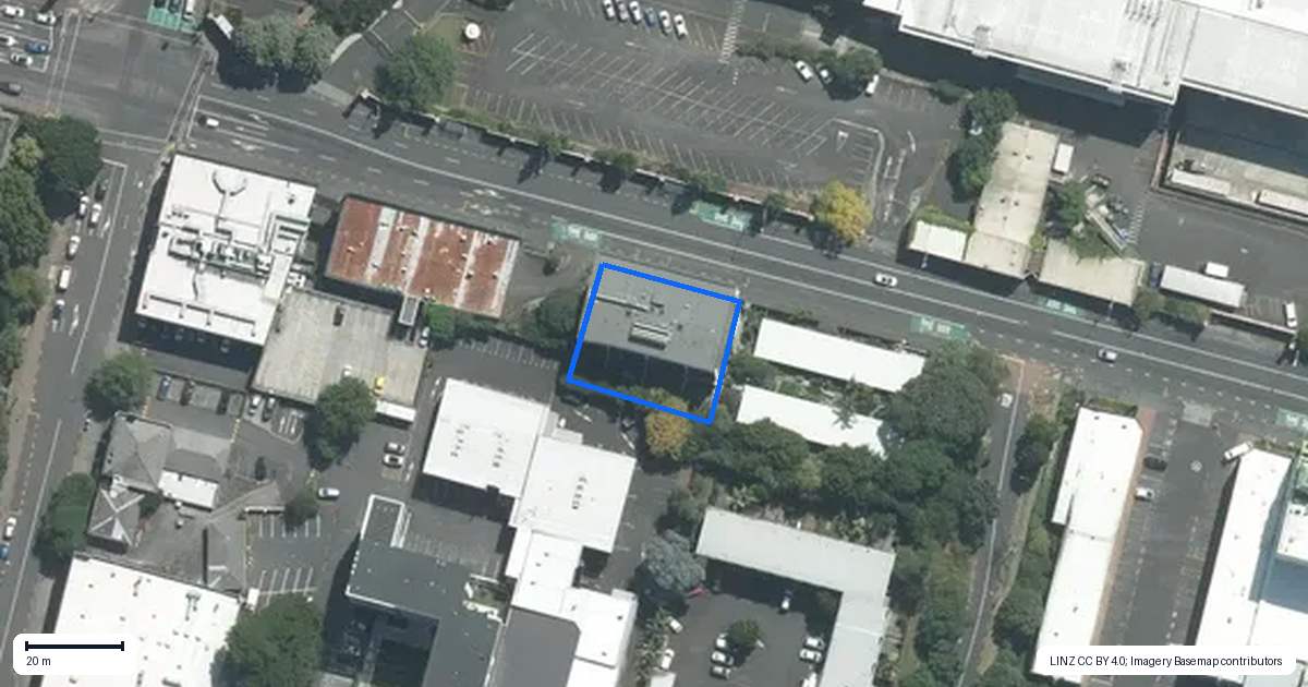 Property context map for 502/371 Khyber Pass Road, Newmarket, Auckland