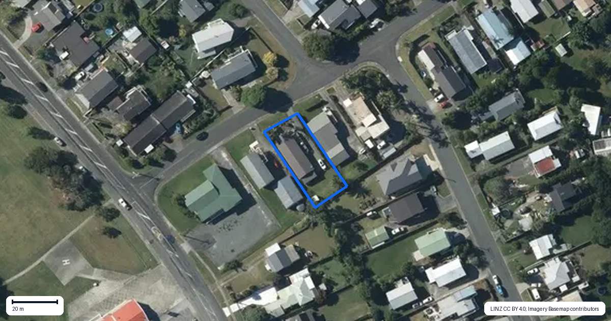 Property context map for 6 Kauri Crescent, Snells Beach