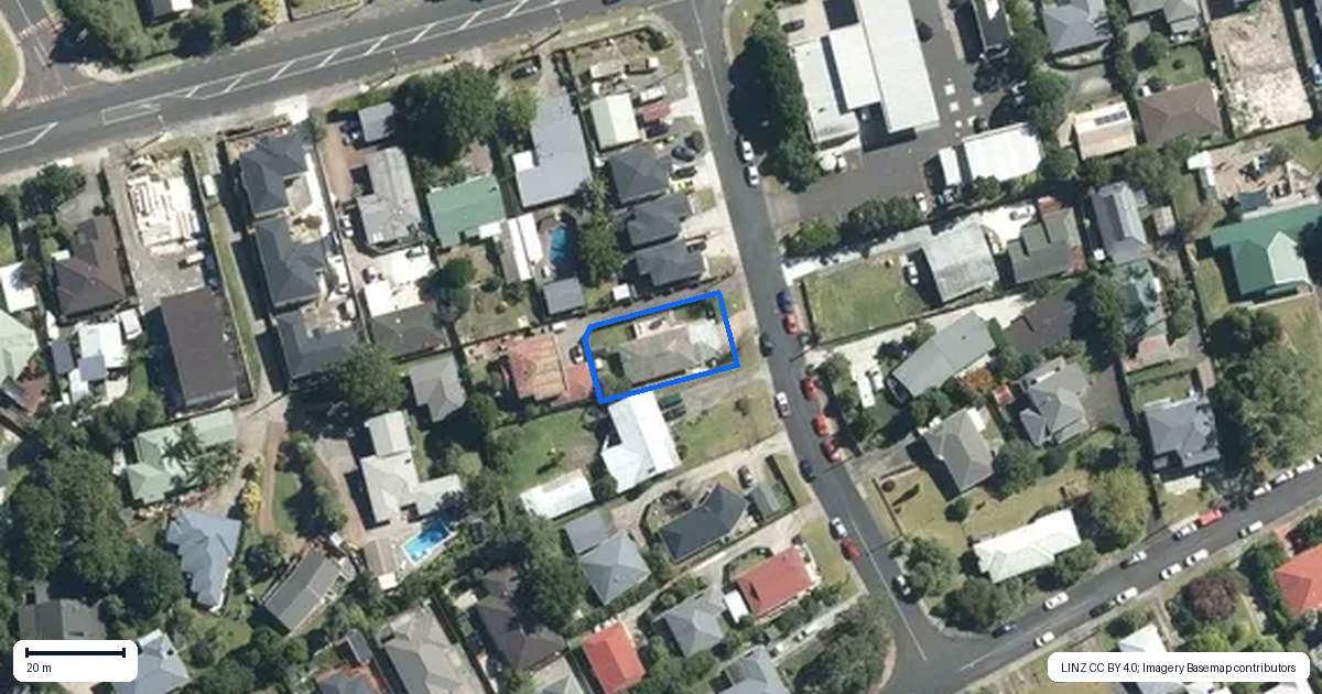 Property context map for 3 Lex Avenue, Green Bay, Auckland