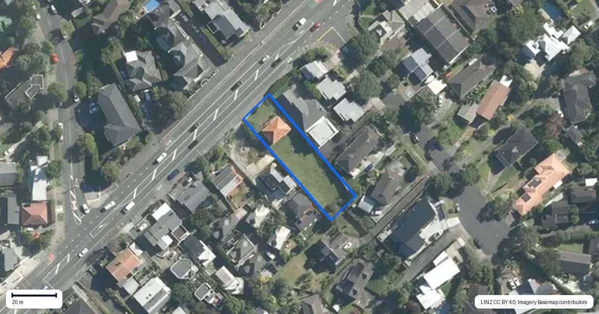 Property context map for 741 Remuera Road, Remuera, Auckland