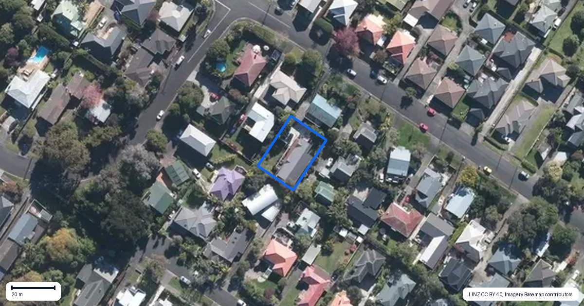 Property context map for 56A Alverston Street, Waterview, Auckland