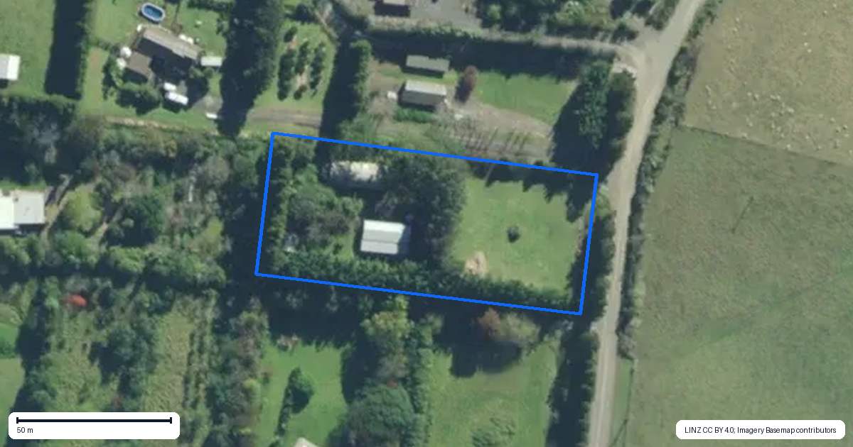 Property context map for 237 Stanners Road, Kerikeri