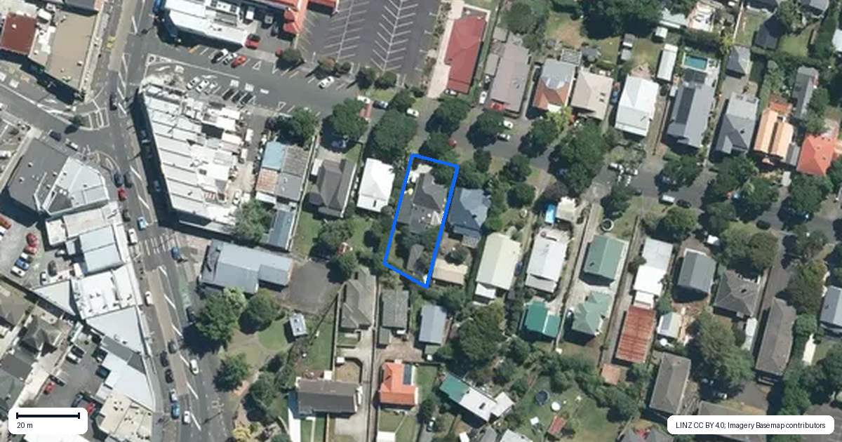 Property context map for 7 Calgary Street, Sandringham, Auckland