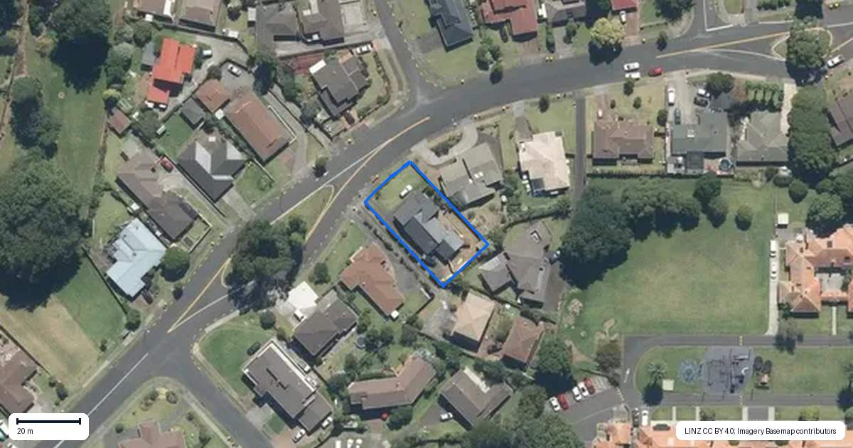 Property context map for 106 Motatau Road, Papatoetoe, Auckland