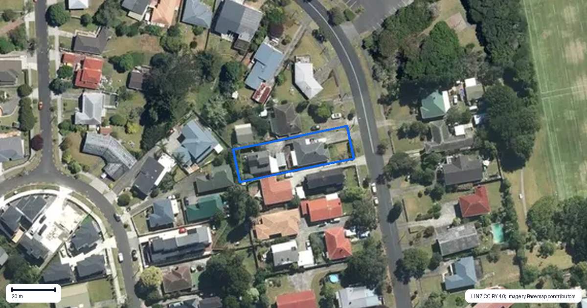 Property context map for 21 Rathlin Street, Blockhouse Bay, Auckland