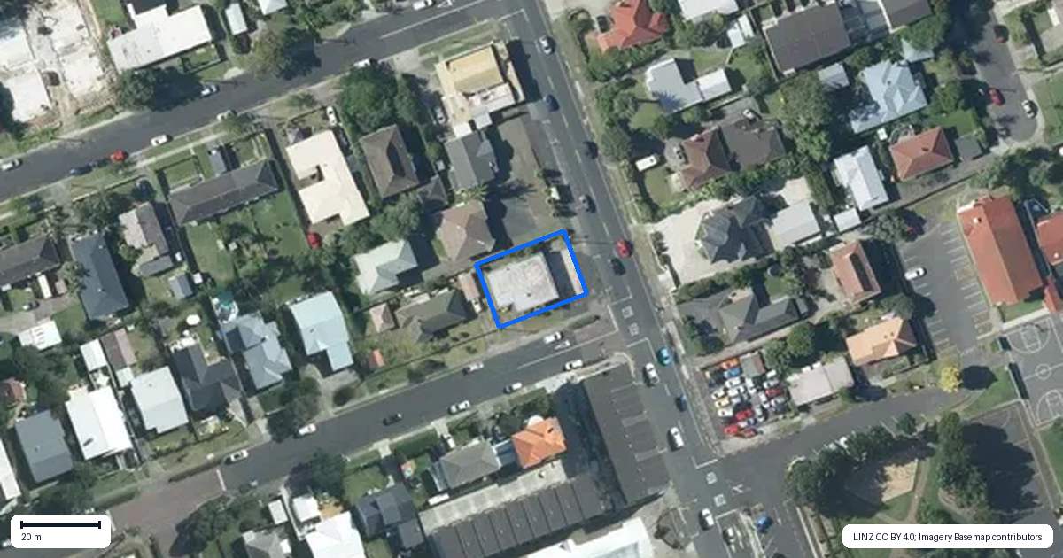 Property context map for 161 Lake Road, Belmont, Auckland