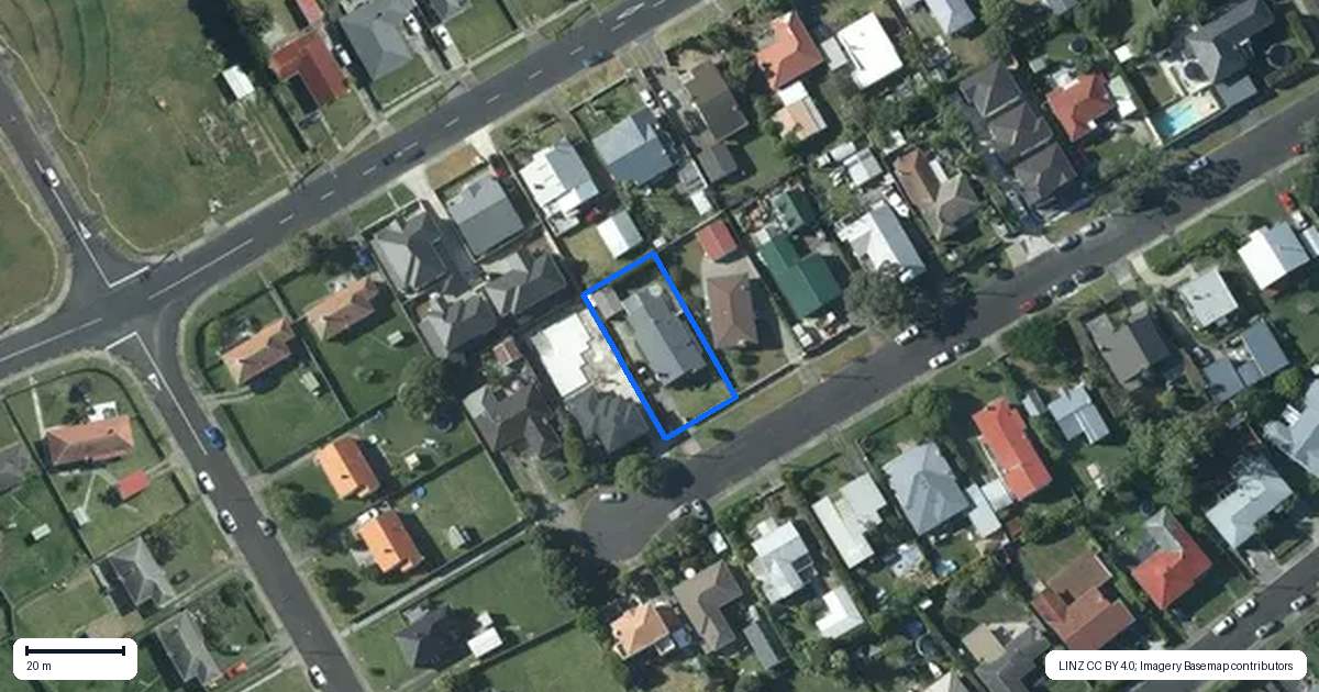 Property context map for 15 David Street, Bayswater, Auckland