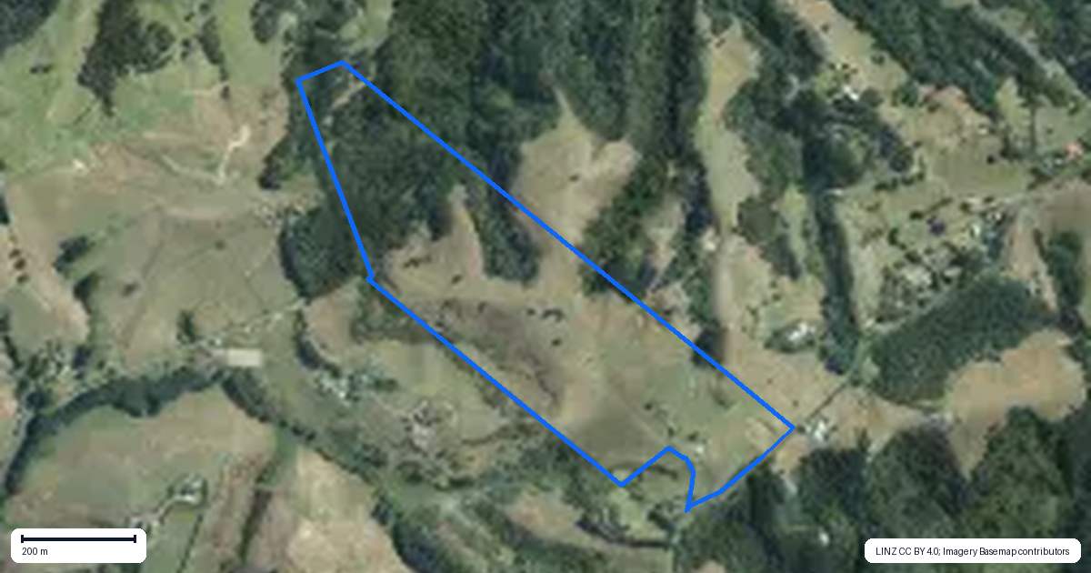 Property context map for 171 McGregor Road, Clevedon