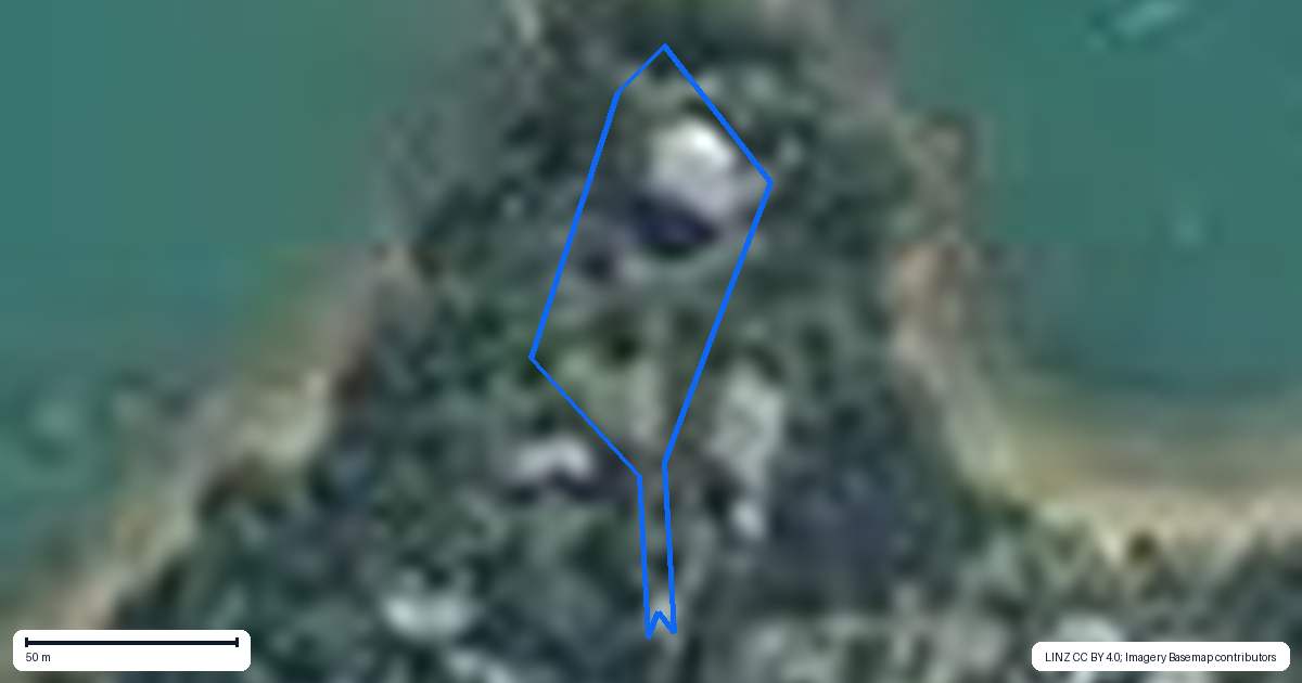 Property context map for 18B Kaha Place, Russell