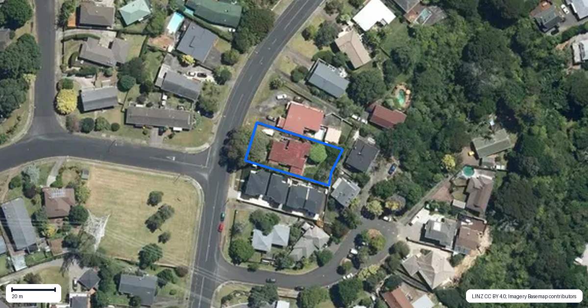 Property context map for 38 Halsey Drive, Lynfield, Auckland
