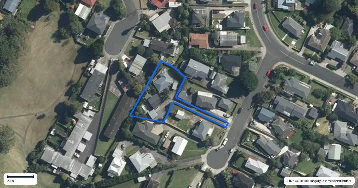 Property context map for 4A Bass Road, Mount Wellington, Auckland