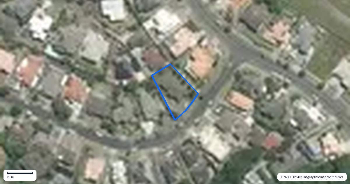 Property context map for 56 Ribbonwood Crescent, Goodwood Heights, Auckland