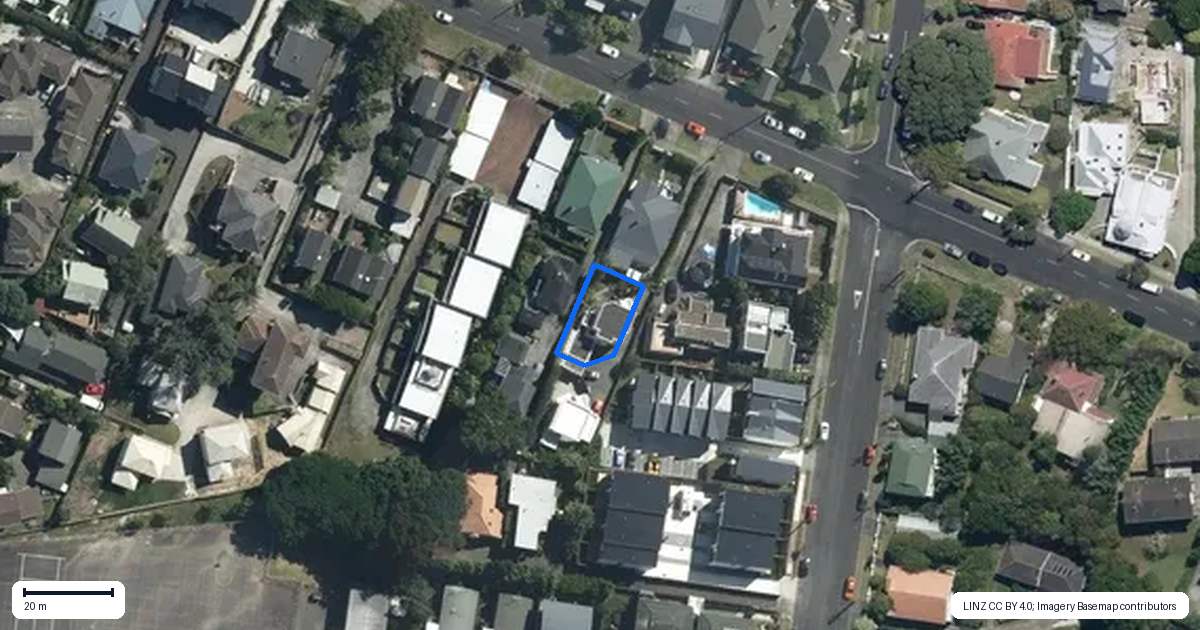 Property context map for 17A Ballin Street, Ellerslie, Auckland