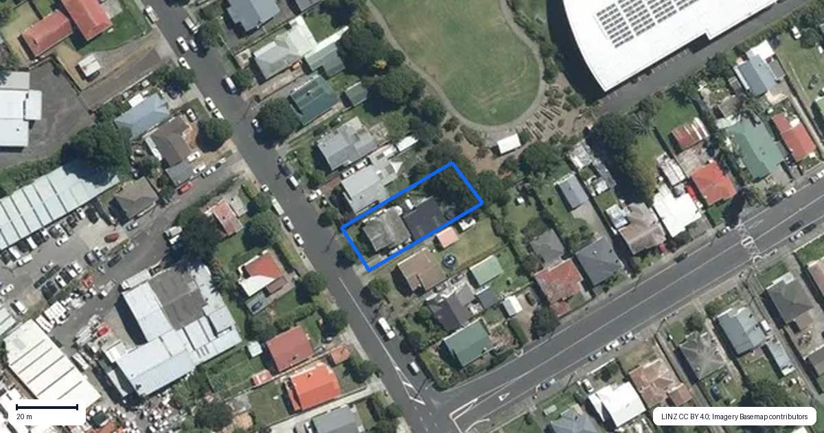 Property context map for 24 Nikau Road, Otahuhu, Auckland