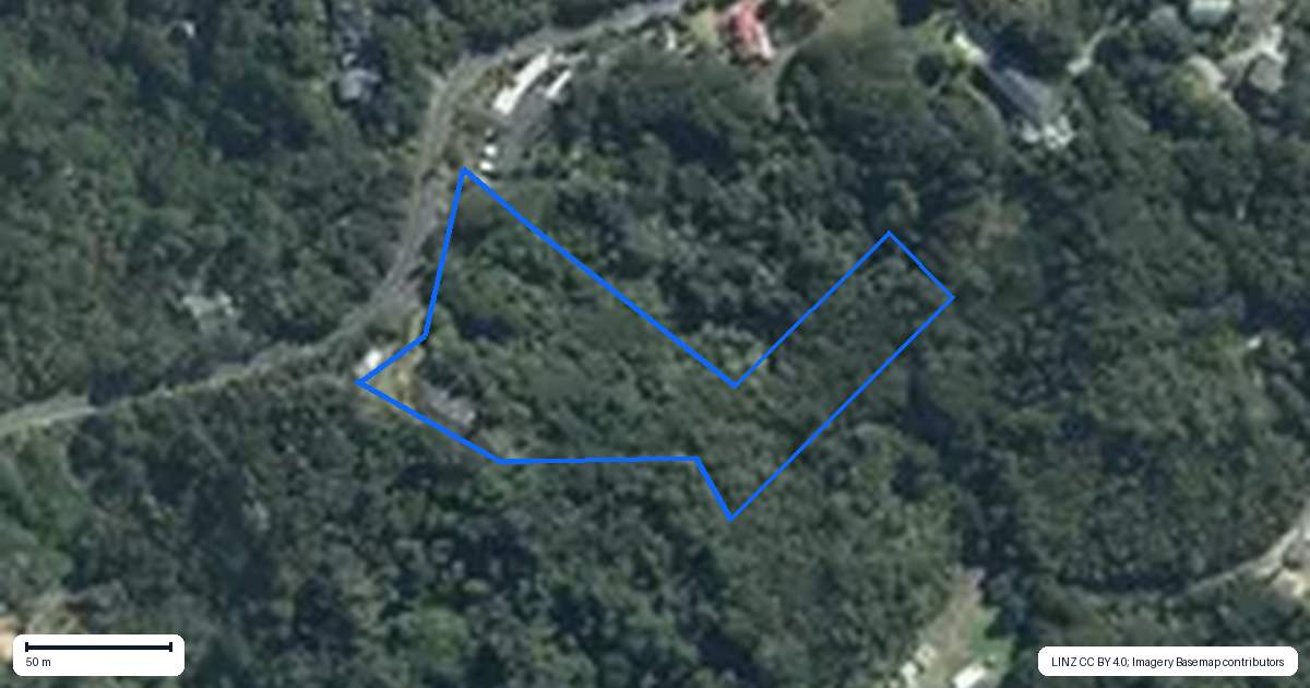 Property context map for 301 Wright Road, Dairy Flat