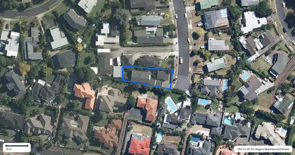 Property context map for 19 Janet Street, Sunnyhills, Auckland
