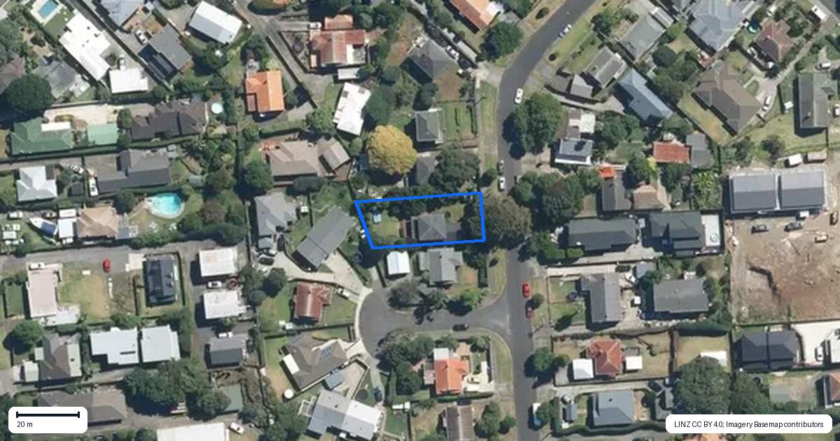Property context map for 46 Paihia Road, Onehunga, Auckland