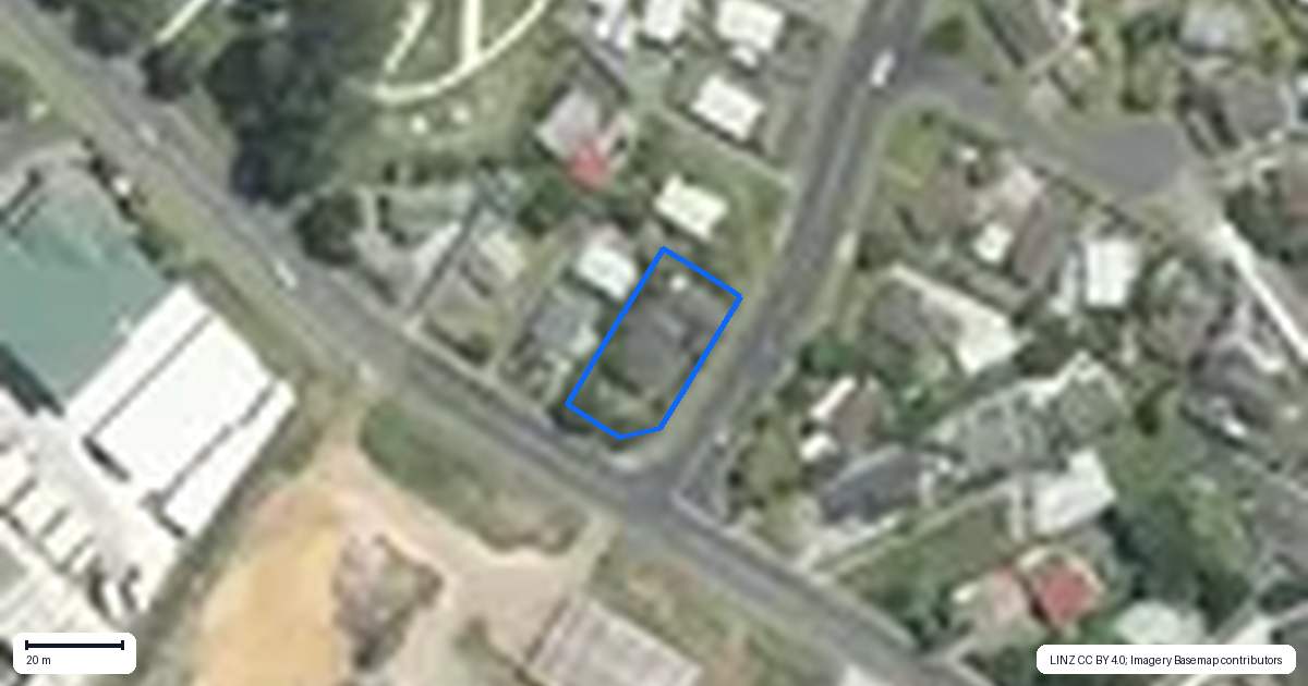 Property context map for 224 Dominion Road, Red Hill, Papakura