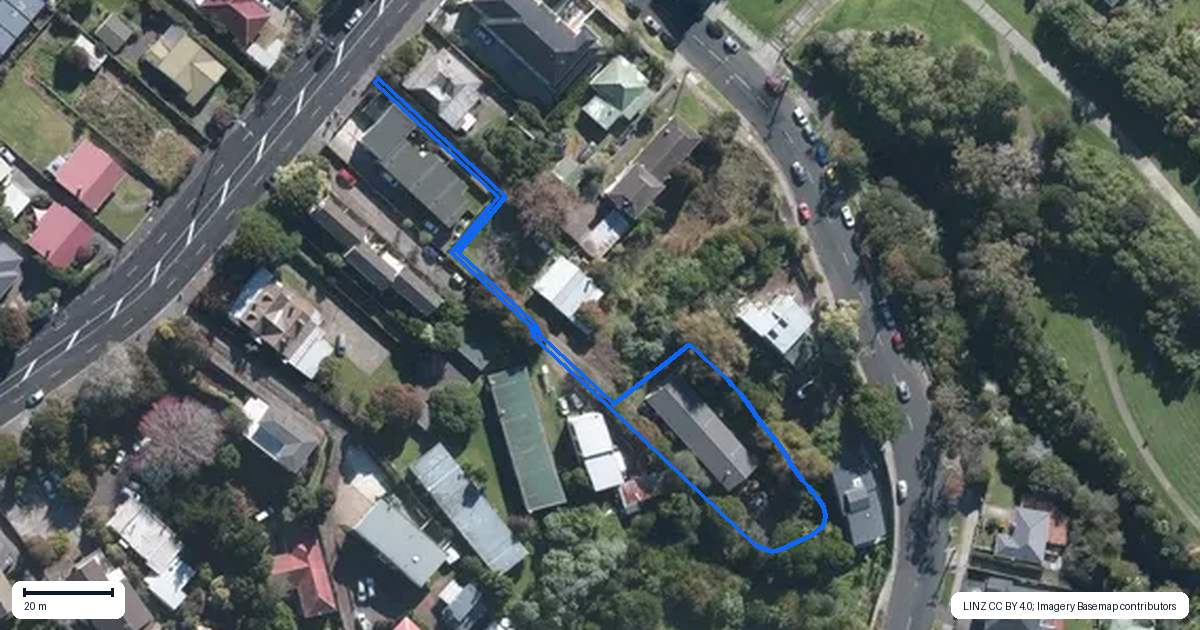 Property context map for 1208 New North Road, Mount Albert, Auckland