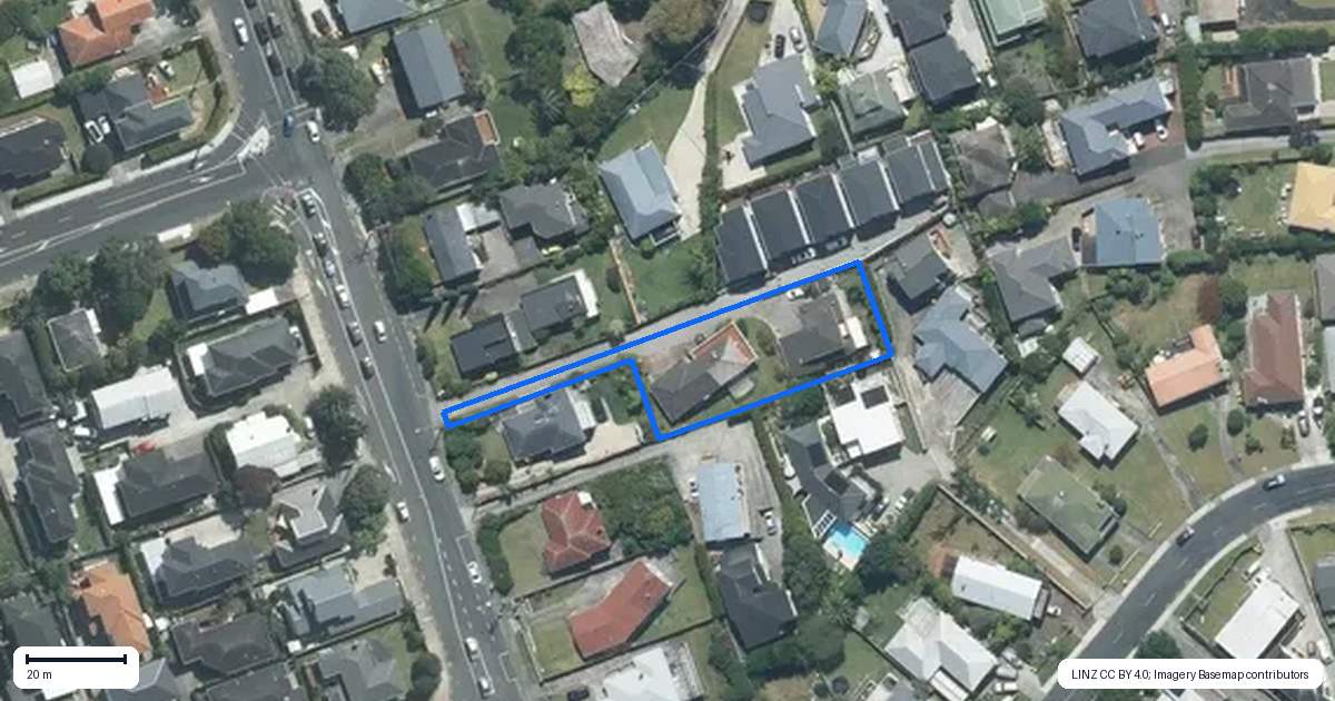 Property context map for 2/121 Forrest Hill Road, Forrest Hill, Auckland
