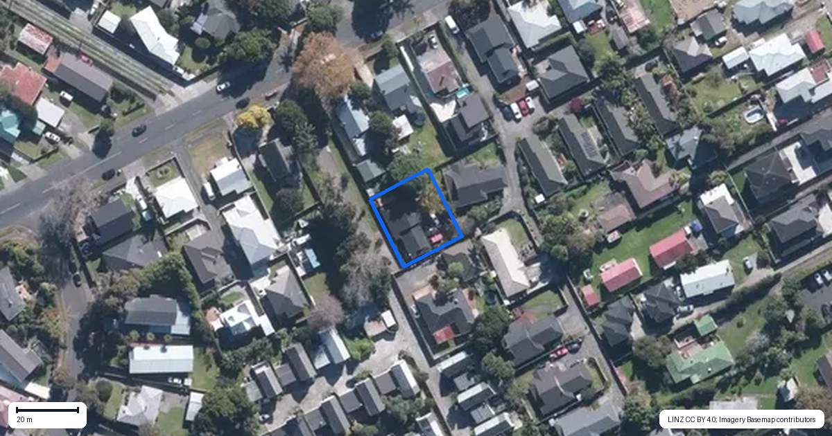Property context map for 12G Mead Street, Avondale, Auckland