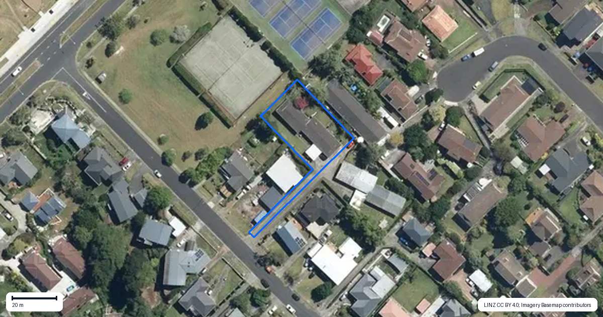 Property context map for 3/39 Oriana Avenue, Lynfield, Auckland