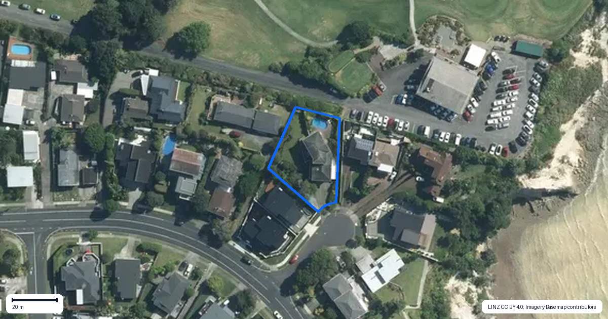 Property context map for 4 Patros Place, Bucklands Beach, Auckland
