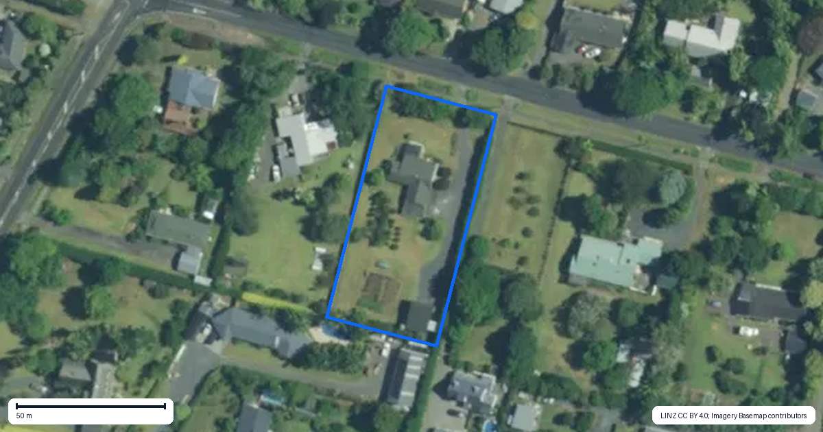 Property context map for 5 Riverview Road, Kerikeri