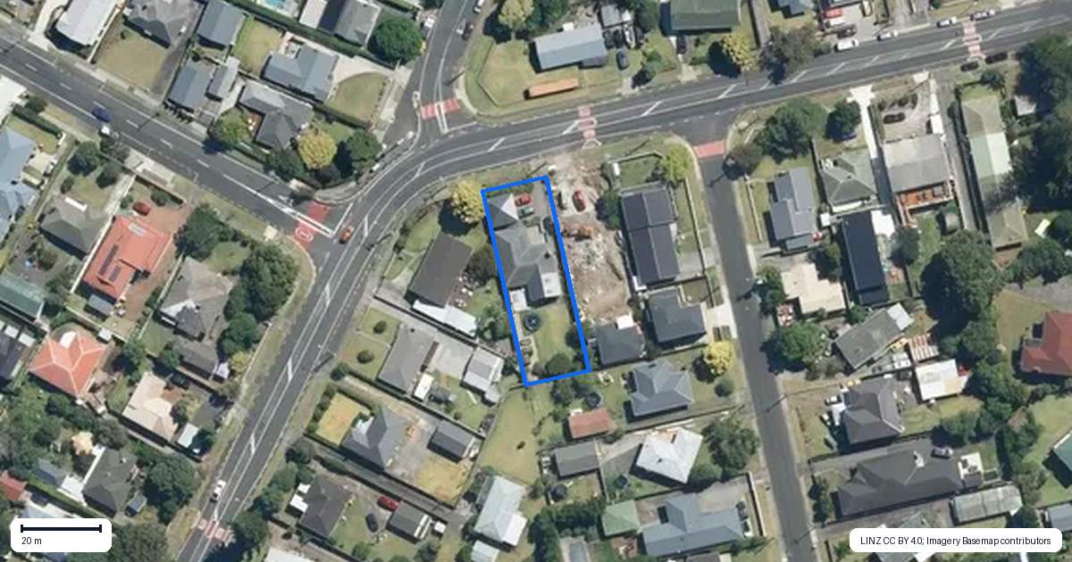 Property context map for 71 Church Road, Mangere Bridge, Auckland