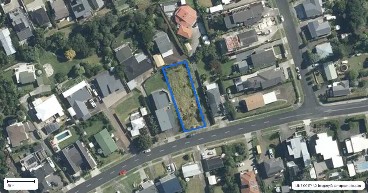 Property context map for 44 Craig Road, Maraetai, Auckland
