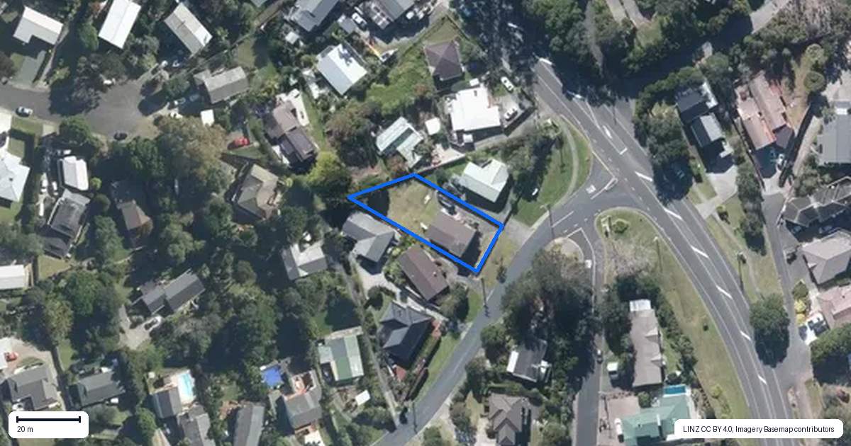 Property context map for 3 Hillcrest Road, Hatfields Beach, Orewa