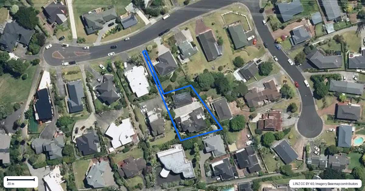Property context map for 18 Strathnaver Crescent, Lynfield, Auckland