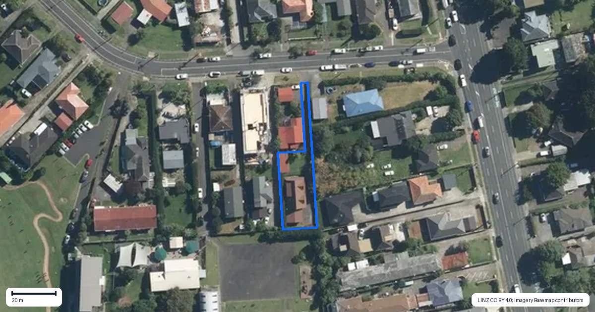 Property context map for 4A Hamlin Road, Mount Wellington, Auckland