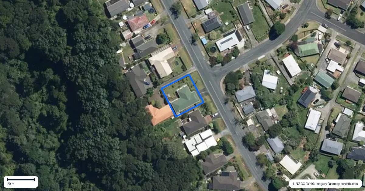 Property context map for 208 Glengarry Road, Glen Eden, Auckland