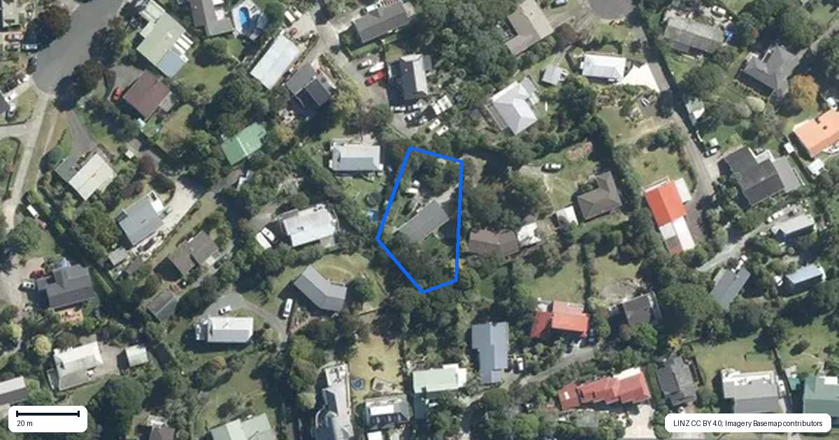 Property context map for 36 Sun Valley, Hatfields Beach, Orewa