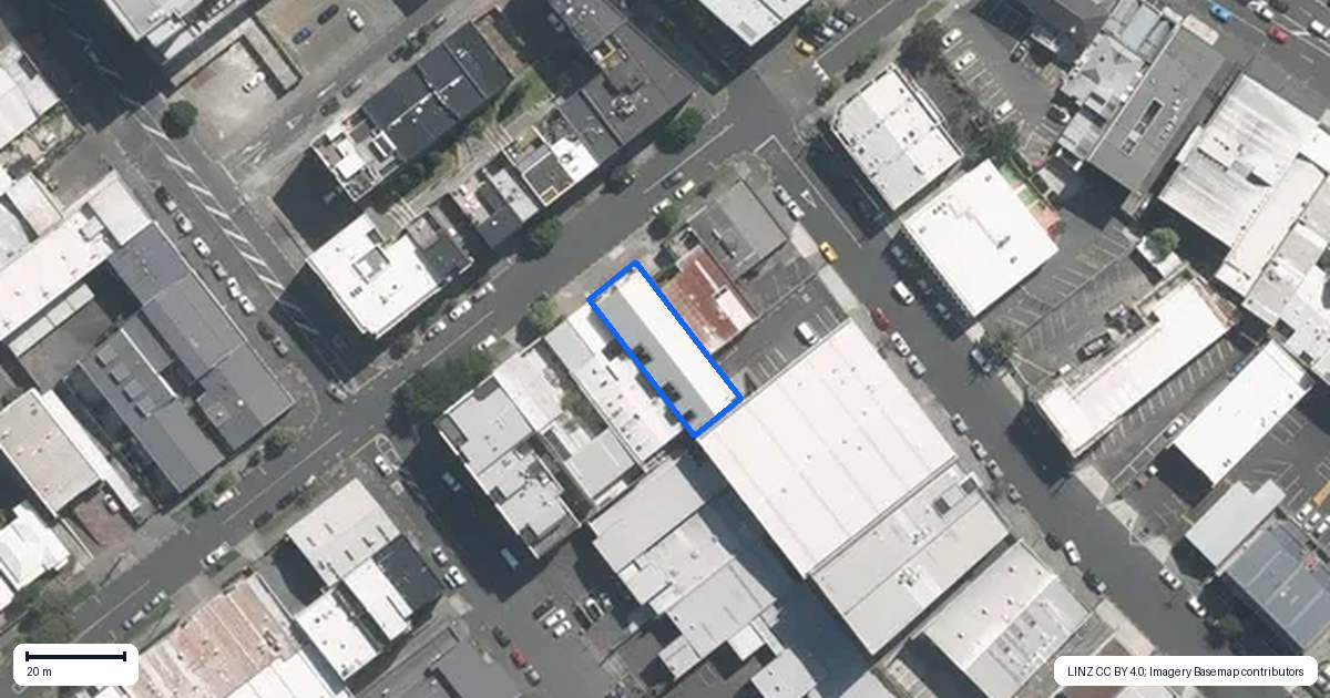 Property context map for 1G/10 Crummer Road, Grey Lynn, Auckland