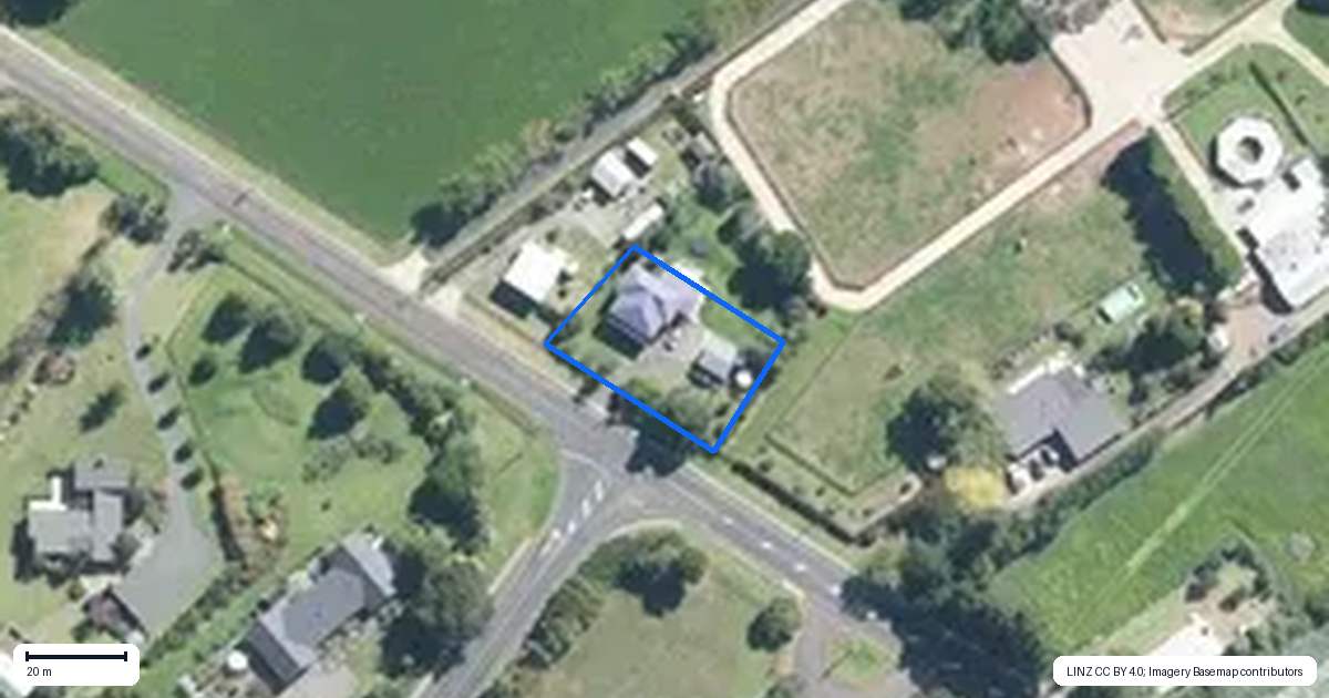 Property context map for 400 Union Road, Mauku, Pukekohe