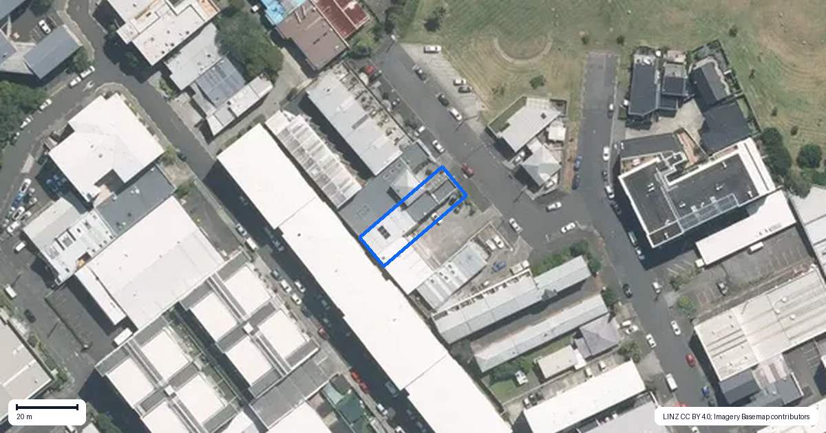 Property context map for 6 Couldry Street, Eden Terrace, Auckland