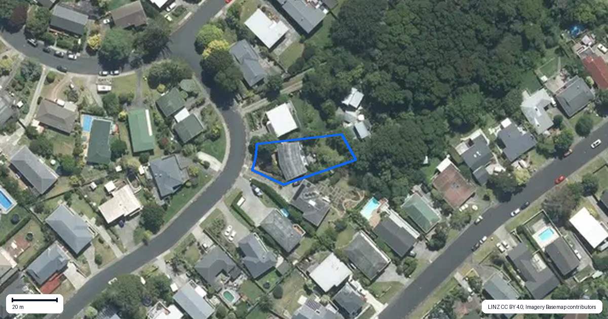 Property context map for 7 Hume Drive, Hillcrest, Auckland