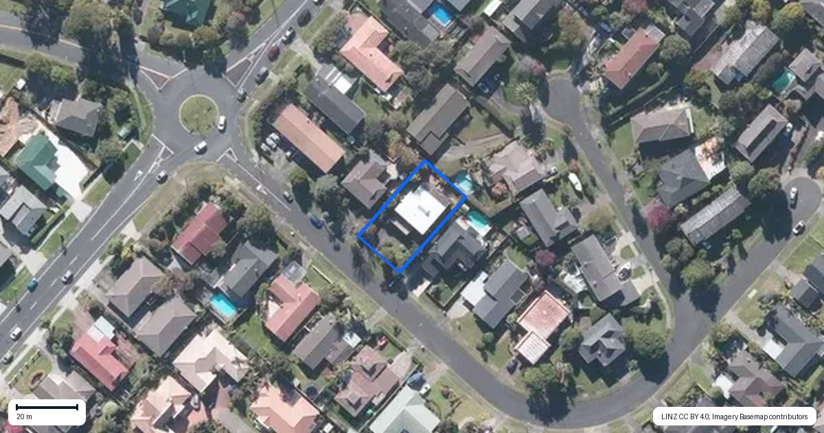 Property context map for 6 Culver Terrace, Howick, Auckland