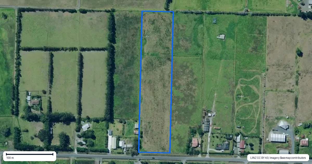 Property context map for 86 Beach Road, Dargaville