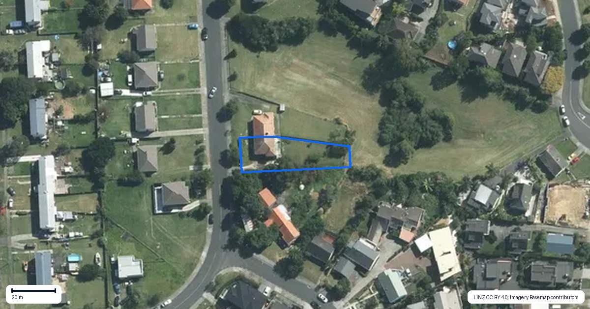 Property context map for 23 Te Arawa Street, Orakei, Auckland