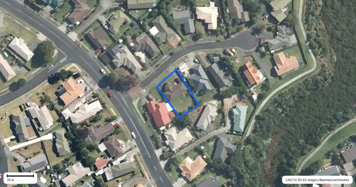 Property context map for 3 Robina Court, Burswood, Auckland