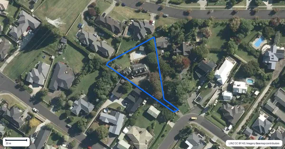 Property context map for 20 Gumdiggers Lane, Riverhead