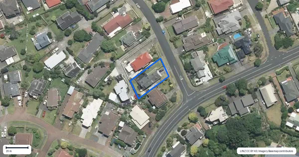 Property context map for 4 Sophora Place, Totara Heights, Auckland