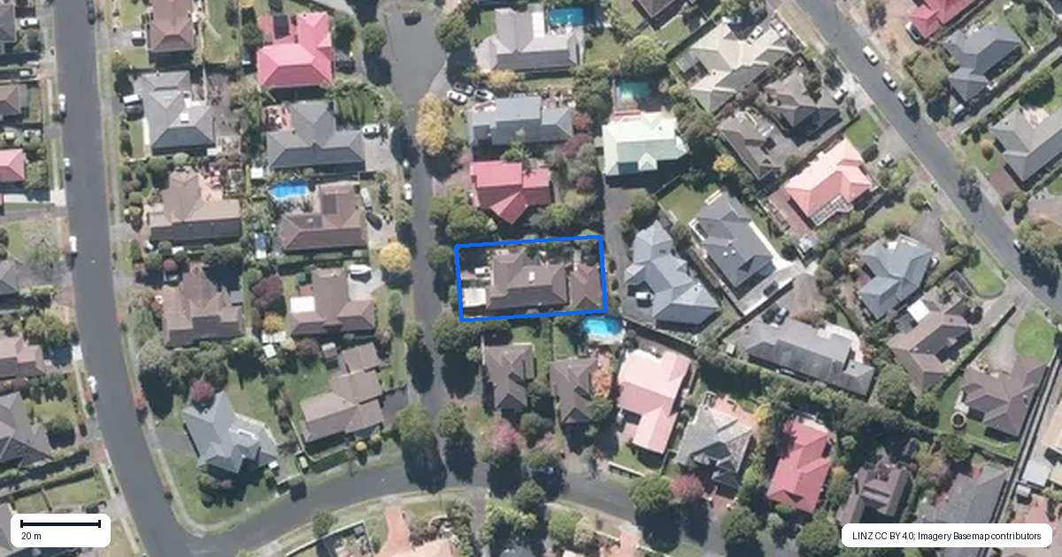 Property context map for 3 Ayrshire Place, Somerville, Auckland