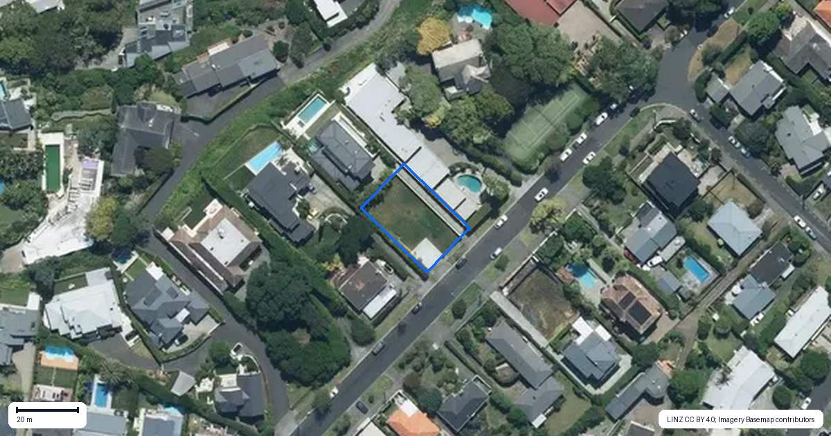 Property context map for 84 Lucerne Road, Remuera, Auckland