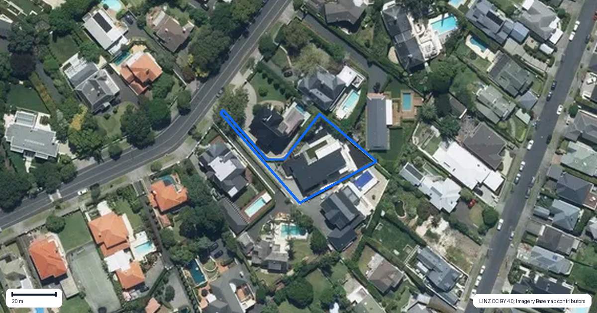 Property context map for 75 Arney Road, Remuera, Auckland