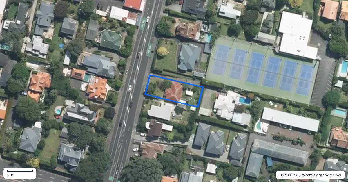 Property context map for 622 Mount Eden Road, Mount Eden, Auckland