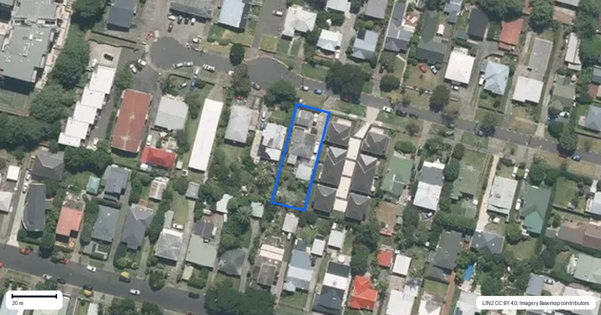 Property context map for 16 Locarno Avenue, Sandringham, Auckland